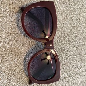 A.J. Morgan Sunglasses, burgundy, boho